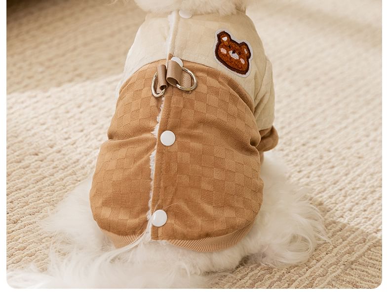 Cissilli - Bear Checker Pet Top
