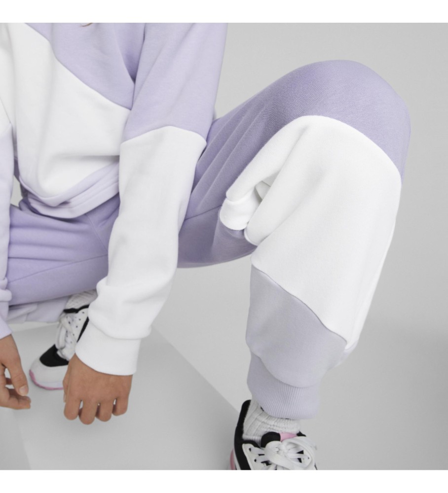 Calça Puma Power para jovens, lilás