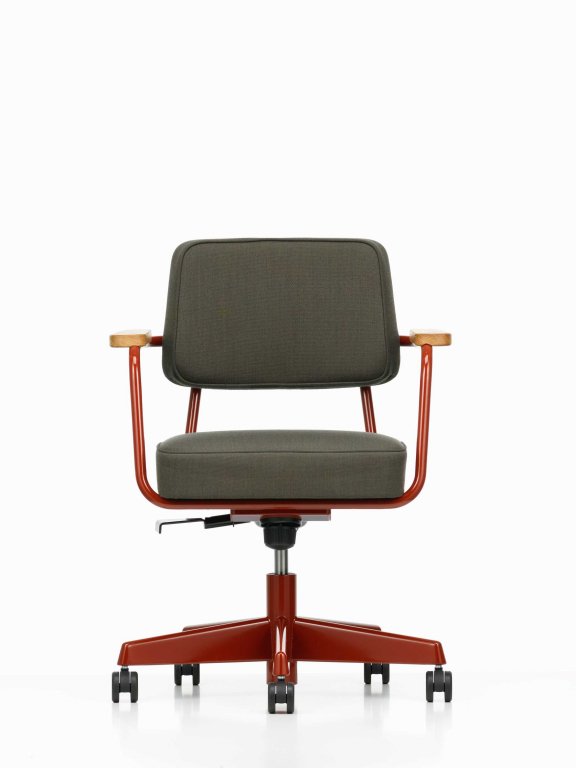 Vitra Fauteuil Direction Pivotant bureaustoel jap red, Volo 02