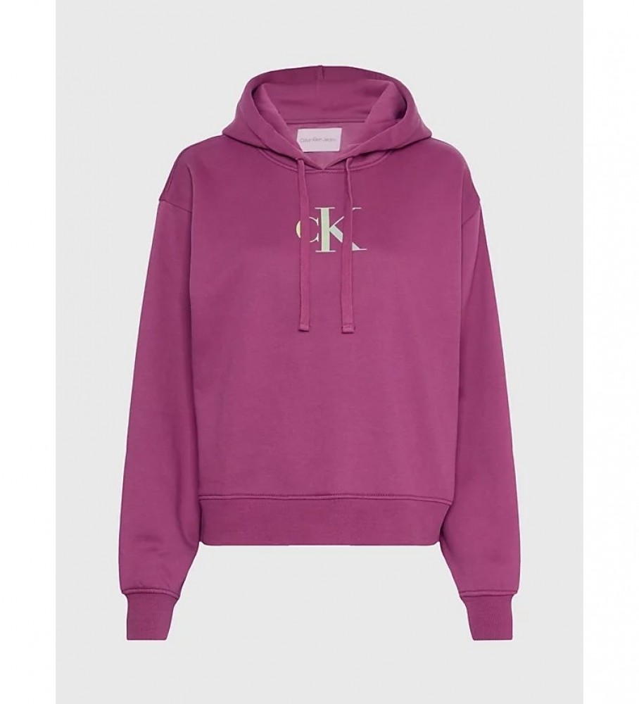 Suéter Calvin Klein Jeans Oversized lilás