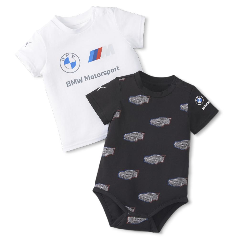 Puma T-shirt + Body Noir/Blanc bébé/Enfant Puma Bmw Mms