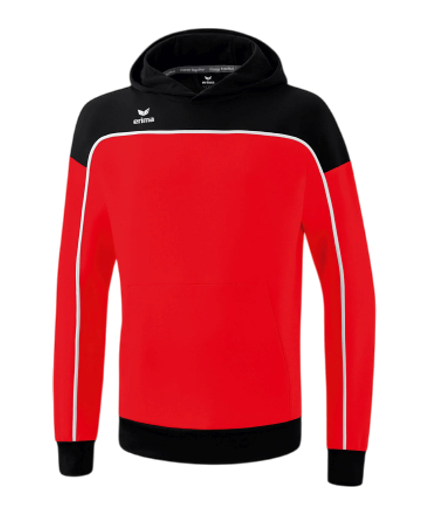 Erima Change by Hoody Kids Rot Schwarz