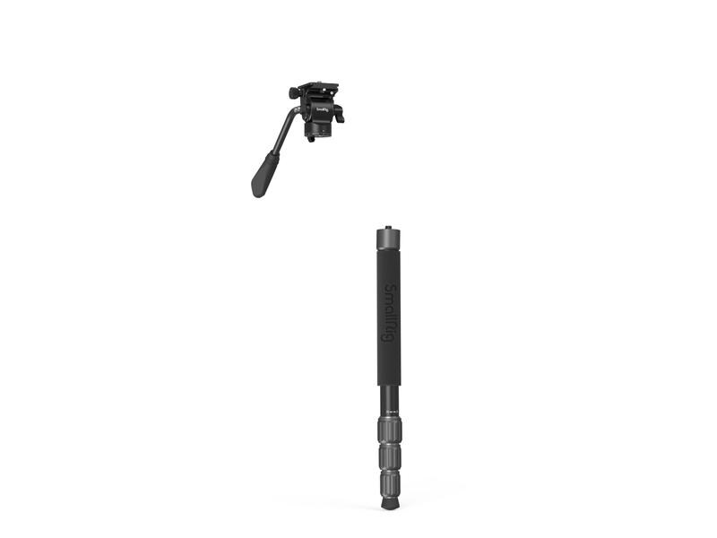 Smallrig Videostativ CT180 Videostativ mit Fluidkopf