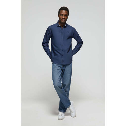 Polo Club - RIGBY GO CONTRAST SLIM SHIRT Azul