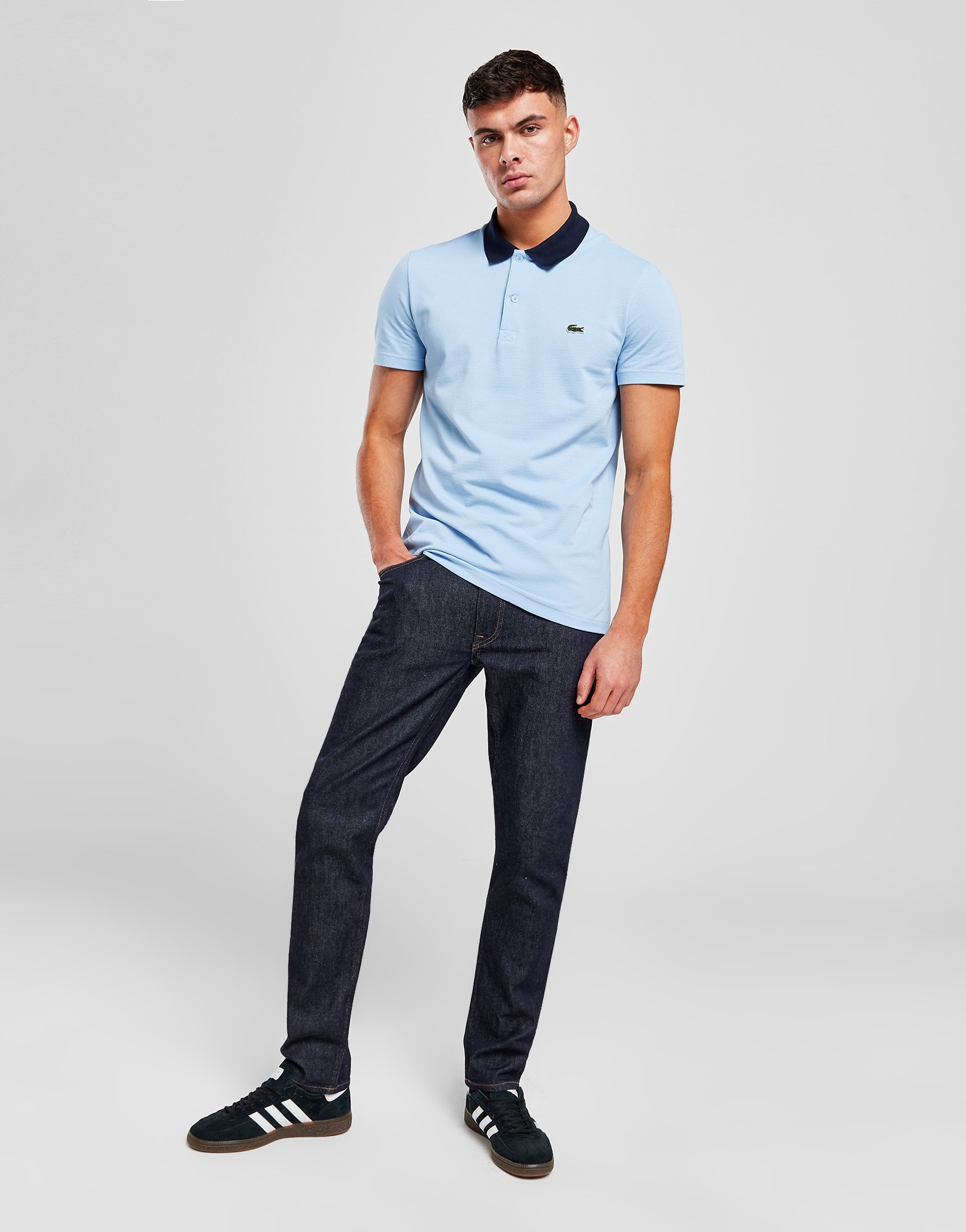 Lacoste Polo Contrast Collar Homme