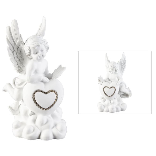 Putte - aus Polyresin - 18 x 12 x 30,5 cm - 1 Stück