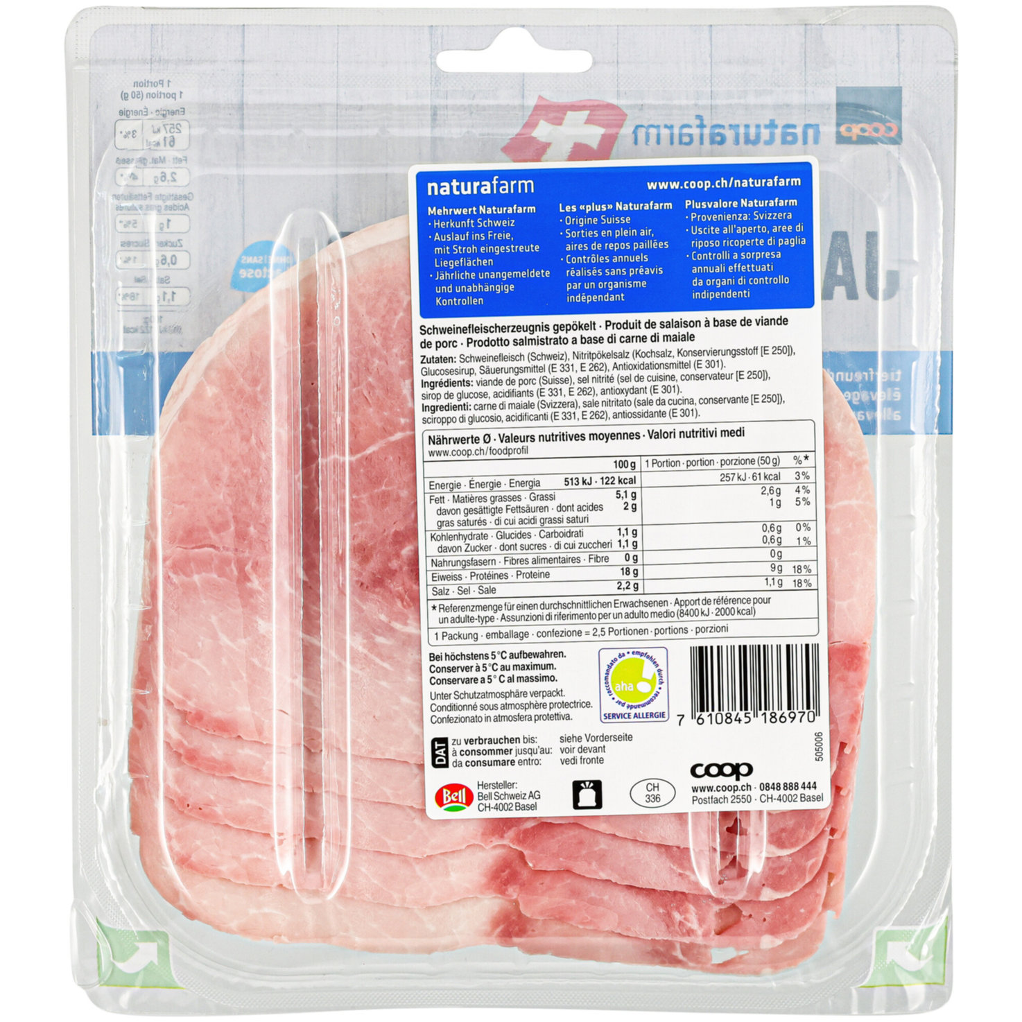 Naturafarm Fermier Schinken