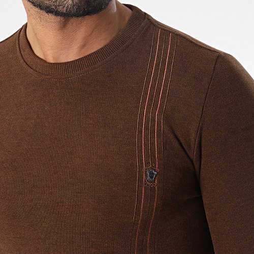 Sweat Crewneck RBL6213 Marron