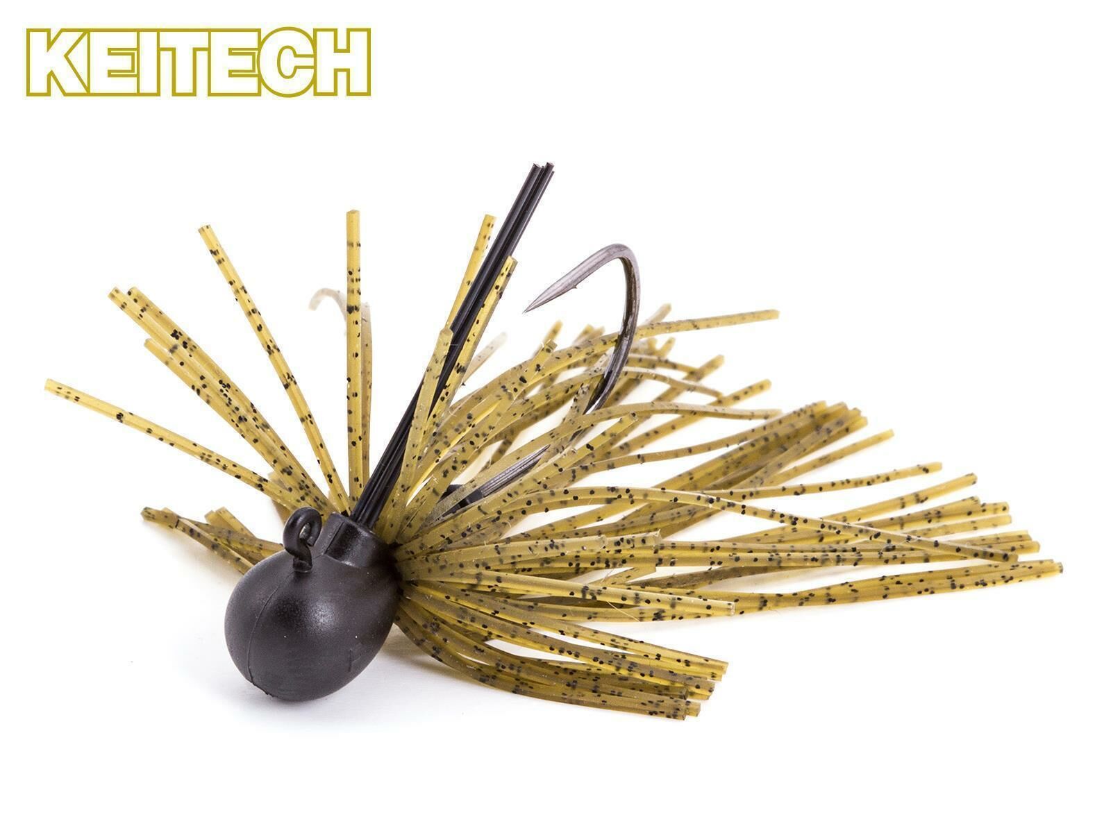 Guard Spin Jig - Green Pumpkin PP. (KEITECH)