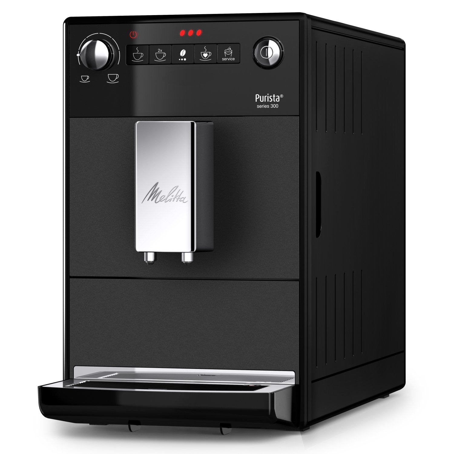 Purista®|Kaffeevollautomat Mattschwarz