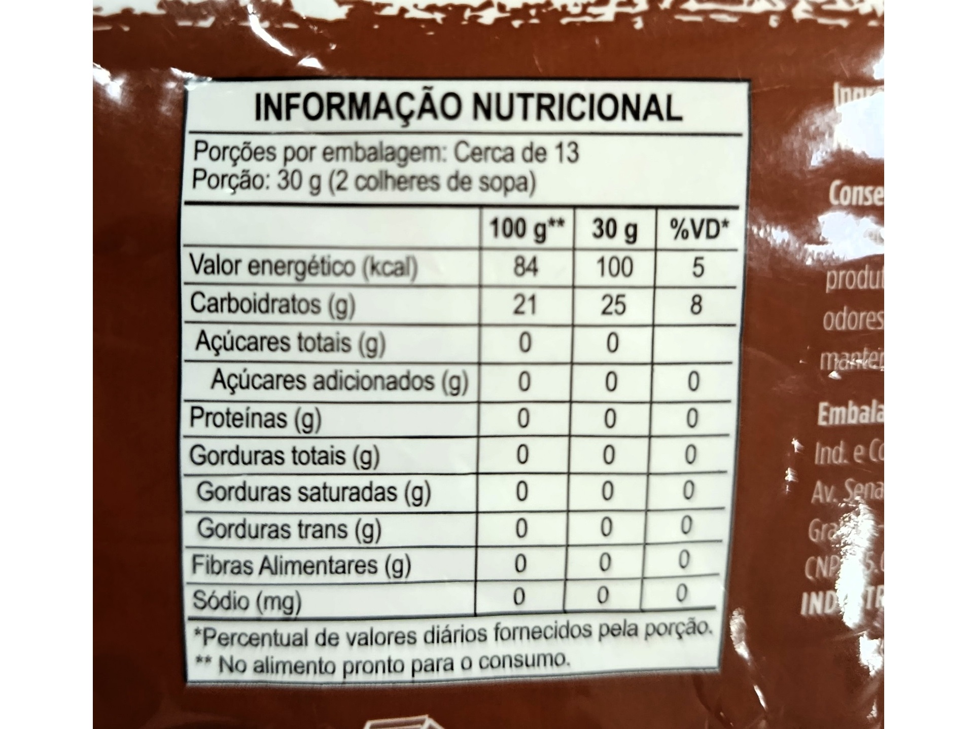 SAGU DE MANDIOCA DA TERRINHA 400G