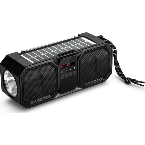 Denver BTG-158 batteridrevet Bluetooth højtaler med solpanel
