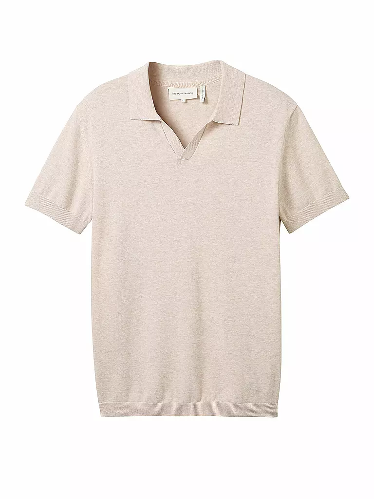 TOM TAILOR Poloshirt beige