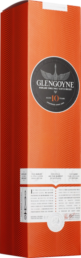 GLENGOYNE 10 YEARS SINGLE MALT 70CL