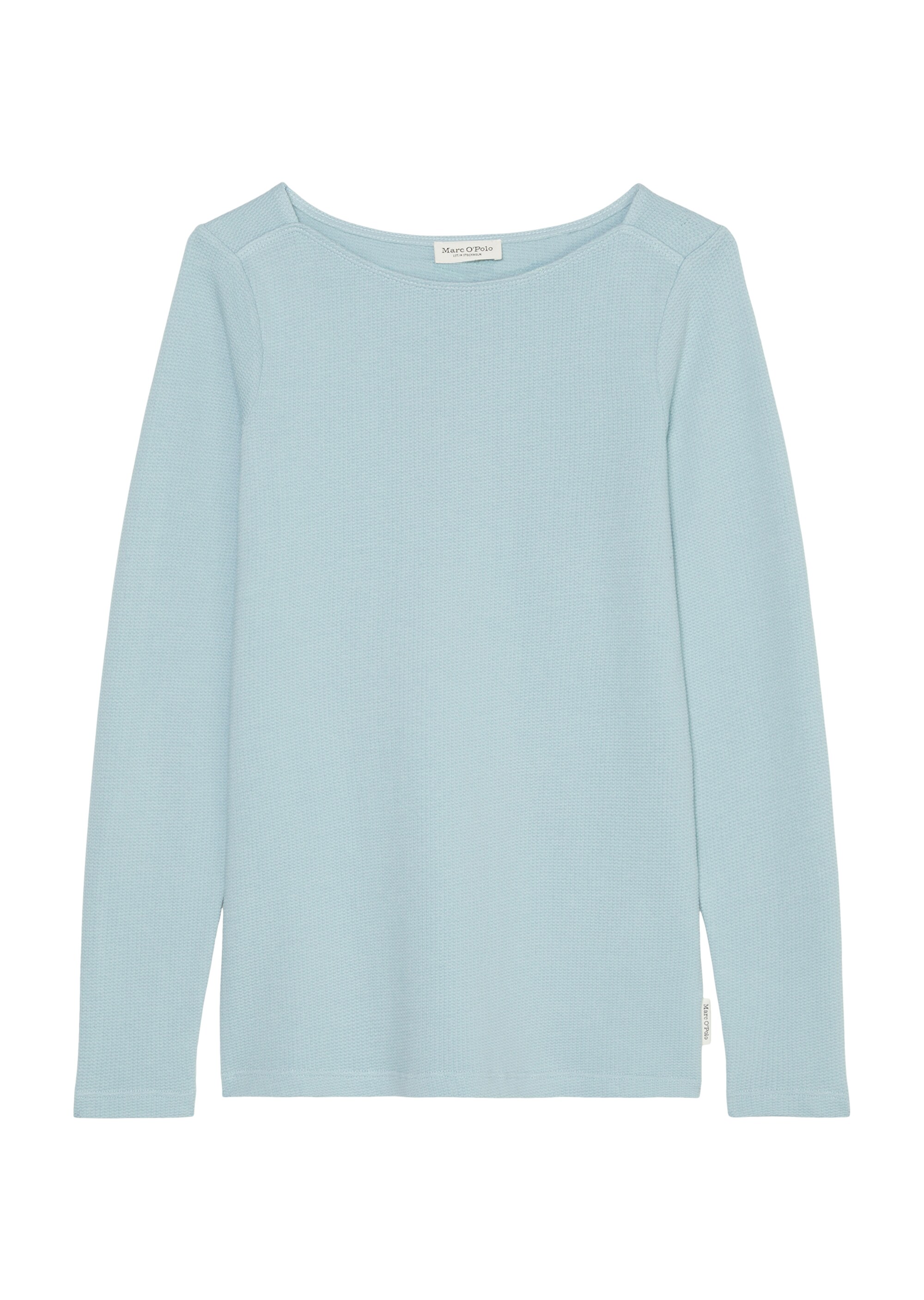 Struktur-Longsleeve regularaus Organic Cotton
