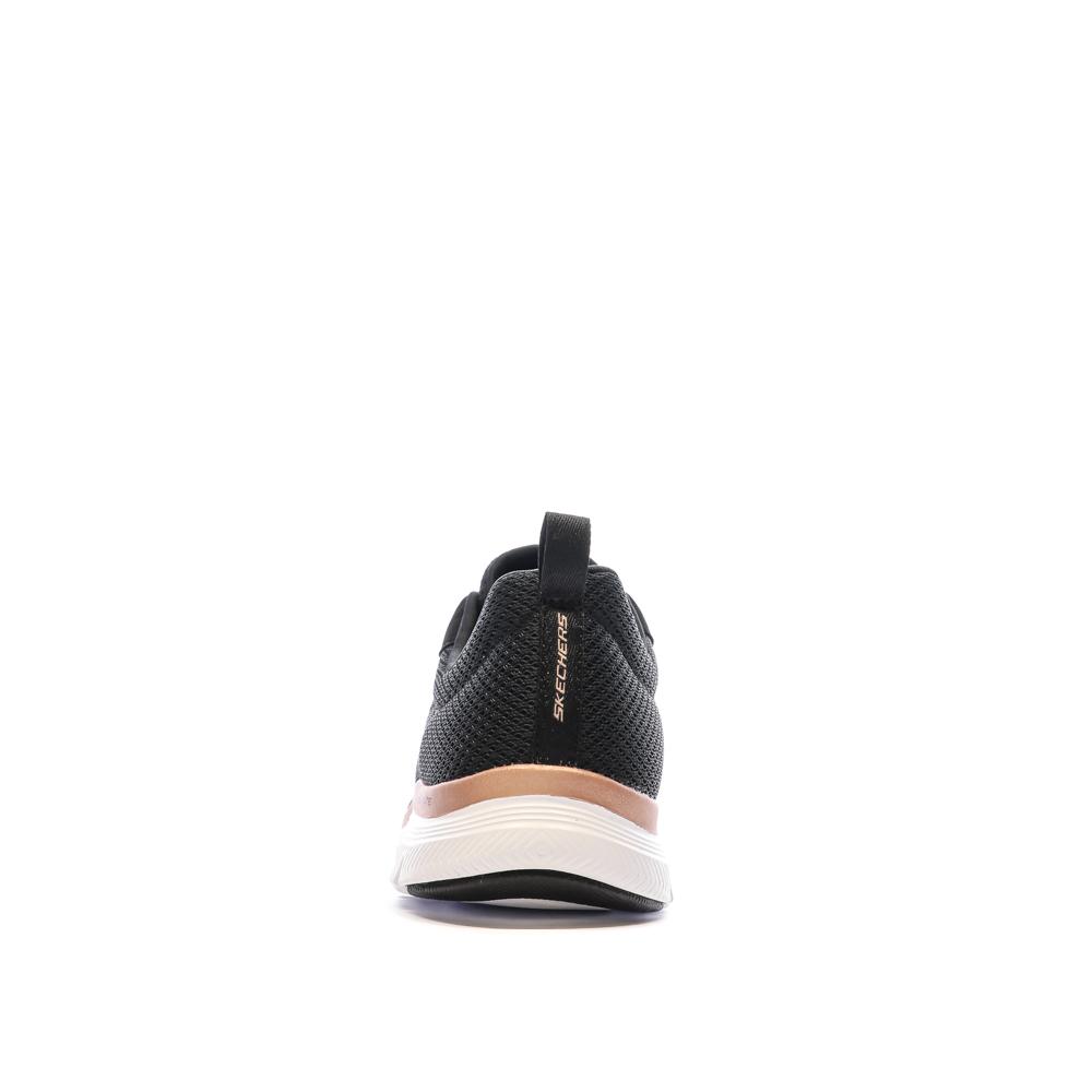 Skechers Chaussures de Sport Noir/Or-Rose Femme Skechers Flex Appeal