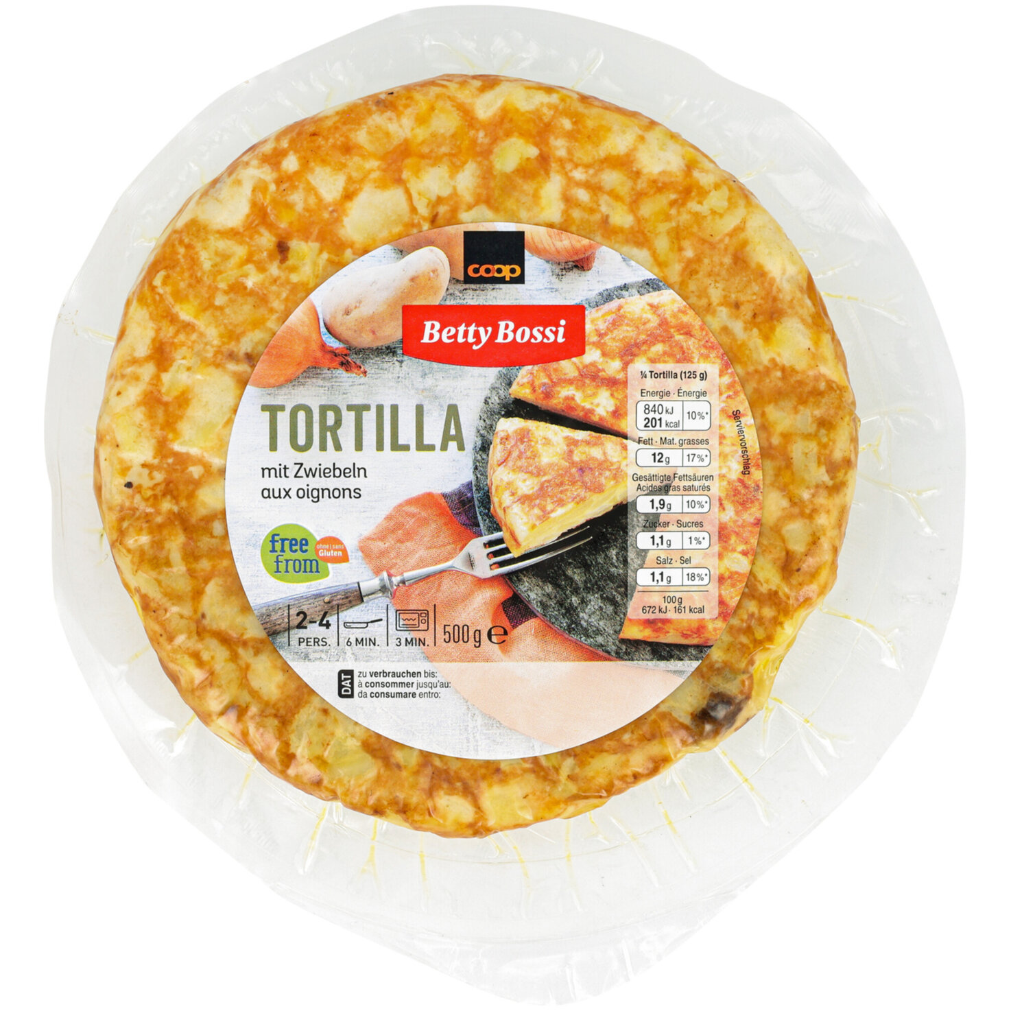 Betty Bossi Tortilla mit Zwiebeln