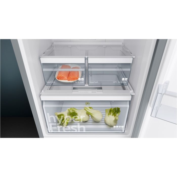 Siemens Kühl-Gefrier-Kombination iQ300 KG49NXIEP Edelstahl