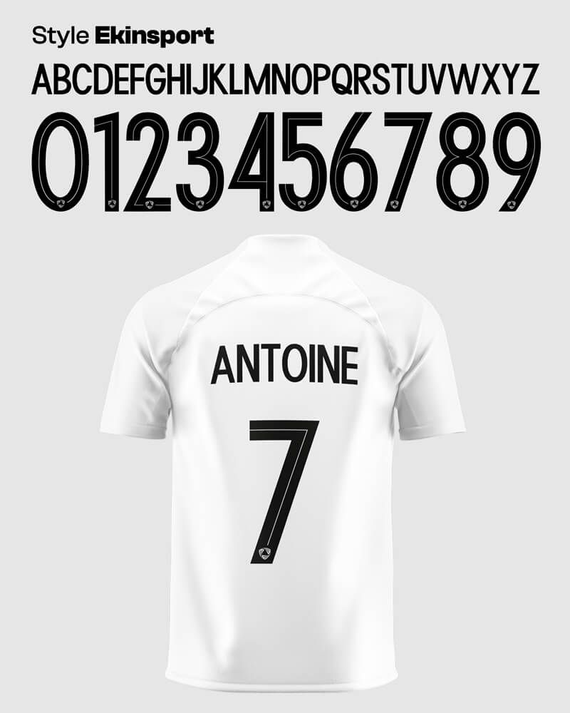 Numéro Face - Poitrine Centré