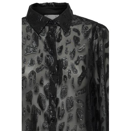 Fransa Glimmer Leo Skjorte, Sort, S