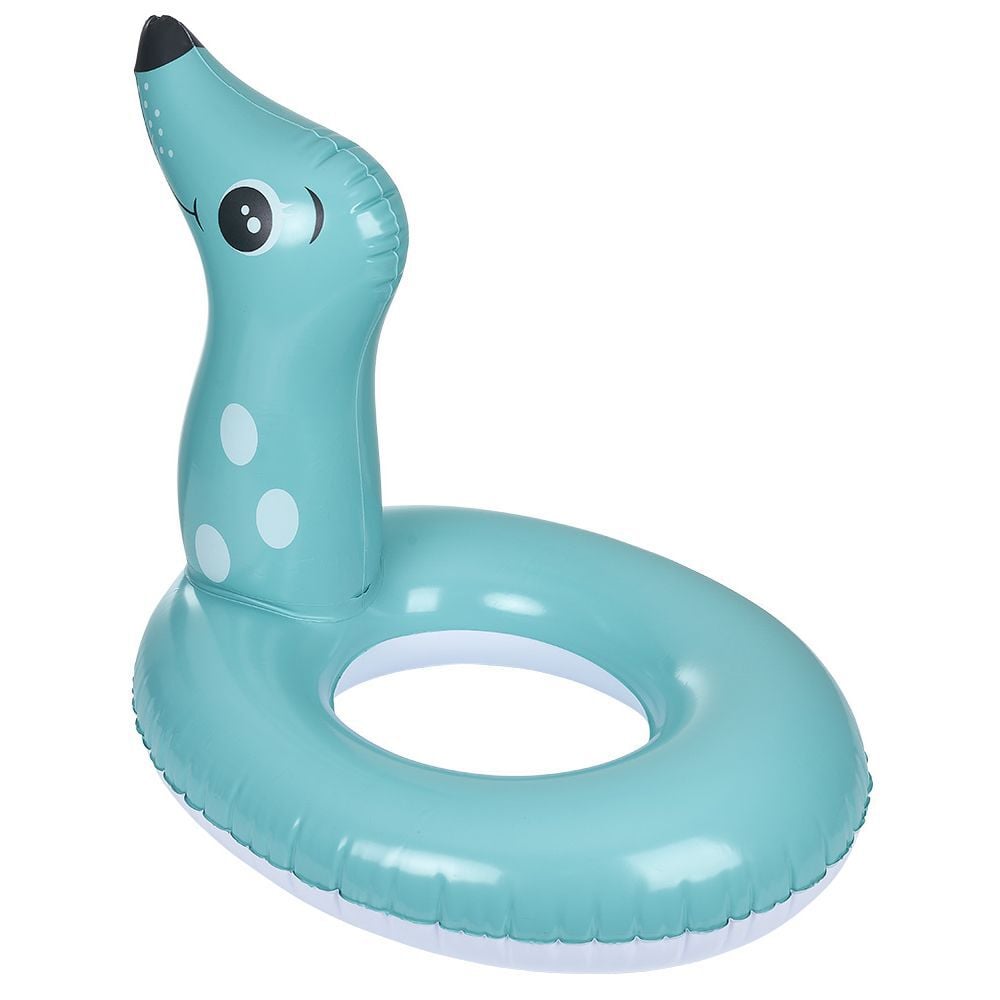 Bouée otaire bleu L63xH57cm