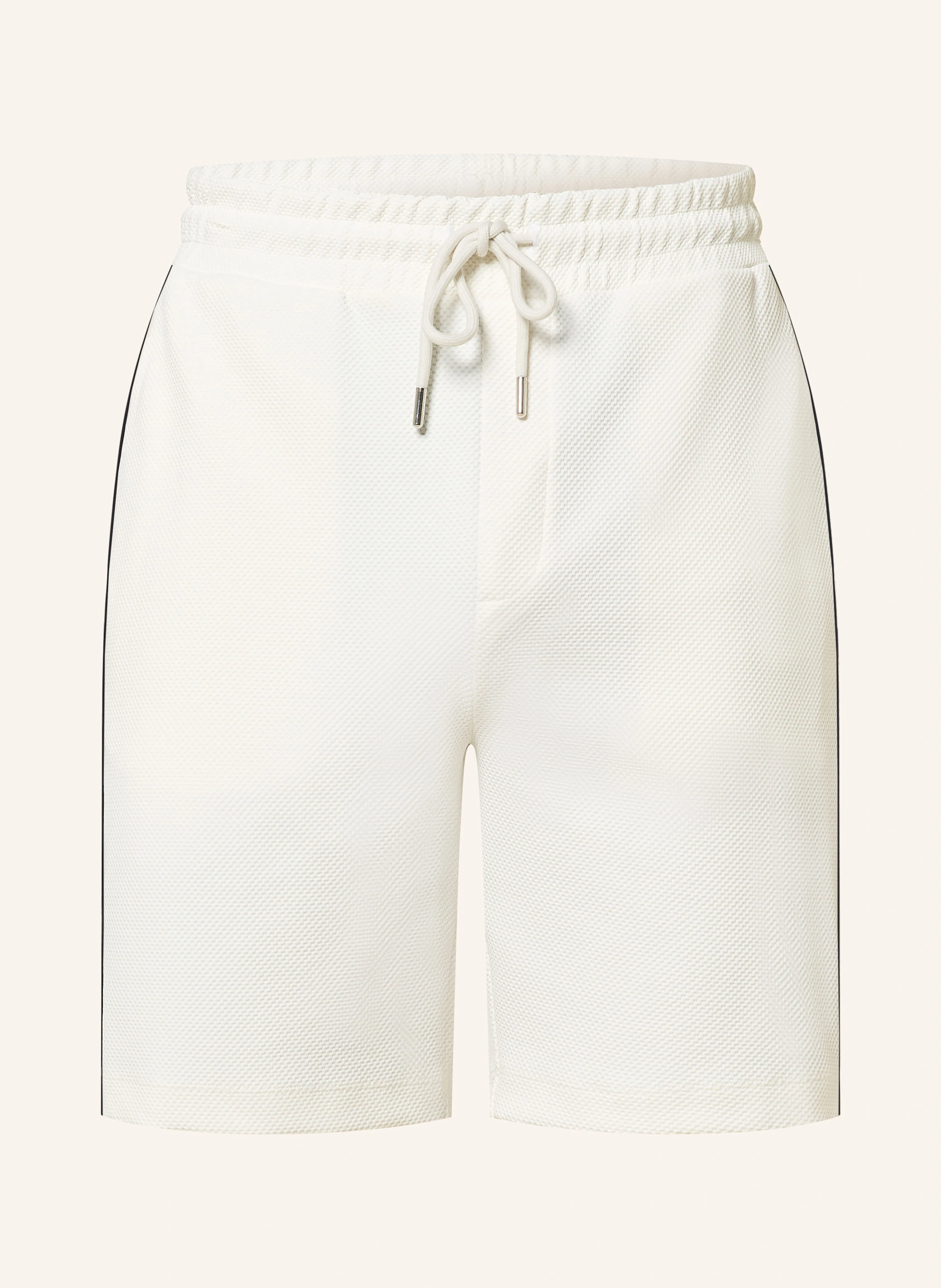 REISS Shorts mit Galonstreifen