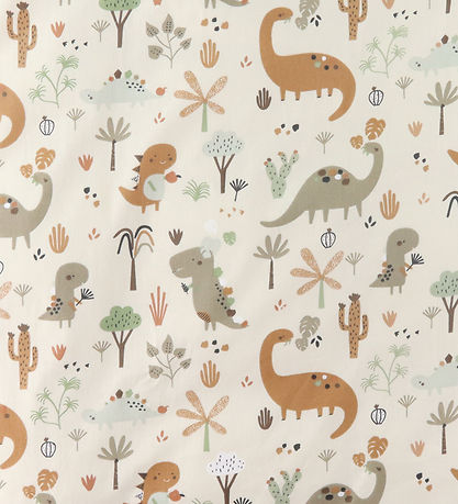 N?rgaard Madsens Senget?j - Junior - Beige m. Dino