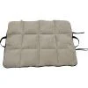 Peppy buddies - Foldbar madresse Sort og beige fleece90x66cm