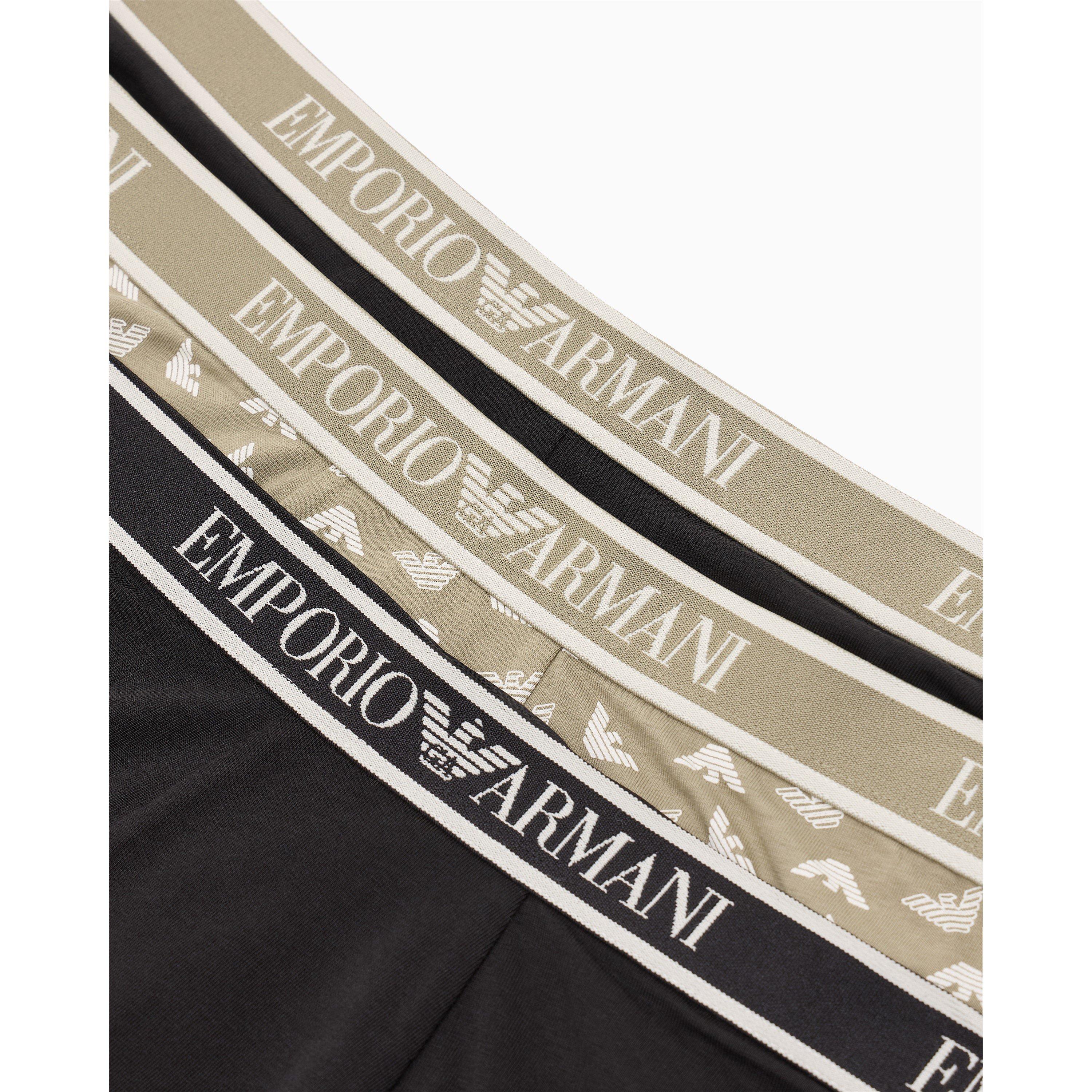 Emporio Armani Core 3 Pack Boxer Shorts