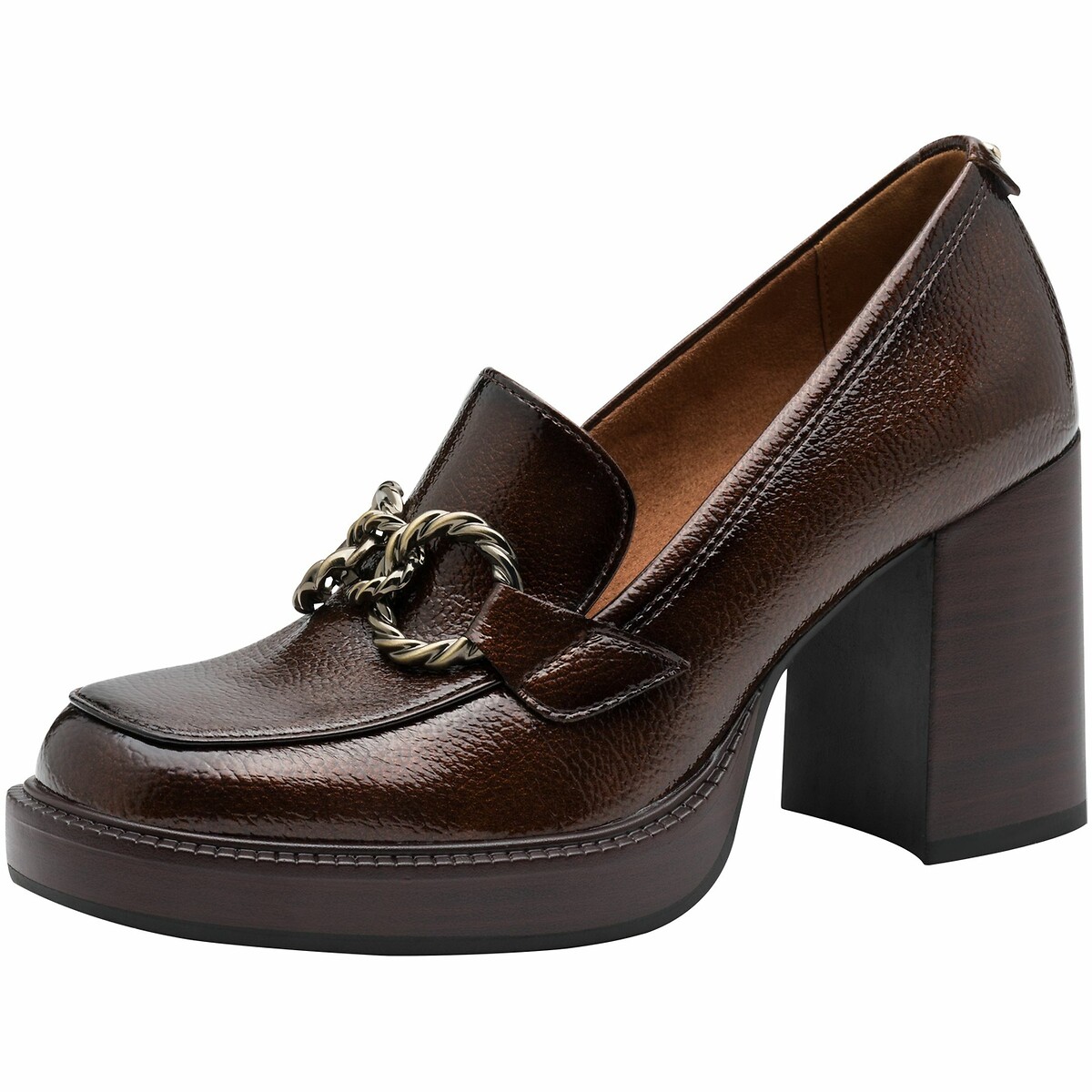 TAMARIS<br>Mocassins de salto alto