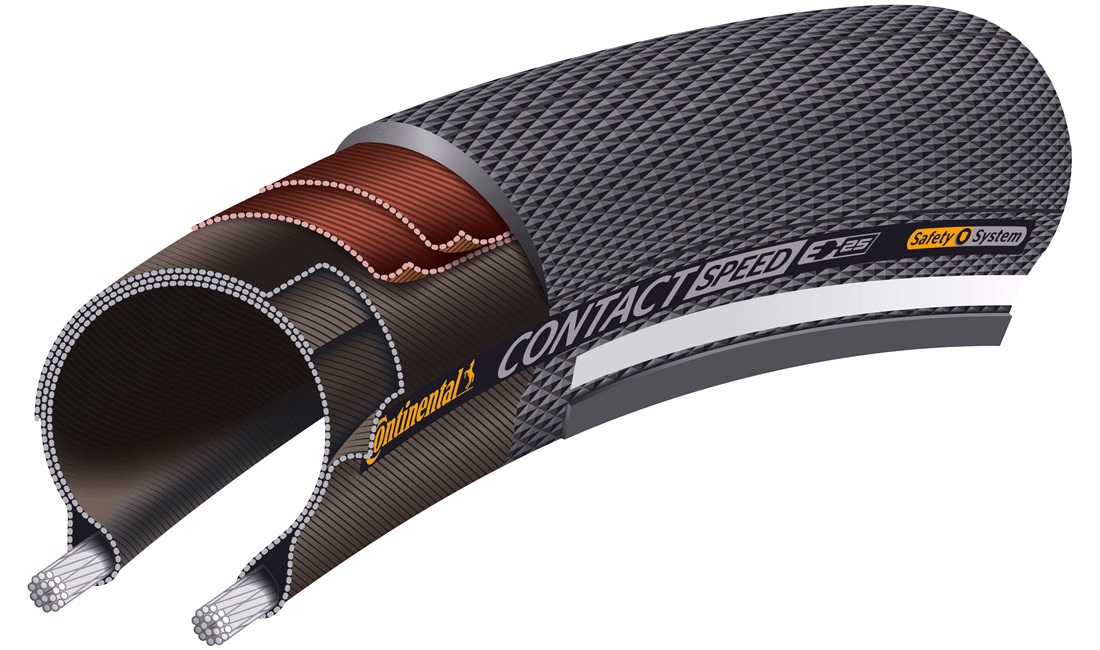 Cykeldæk Continental 27,5X2,0 contact speed refleks