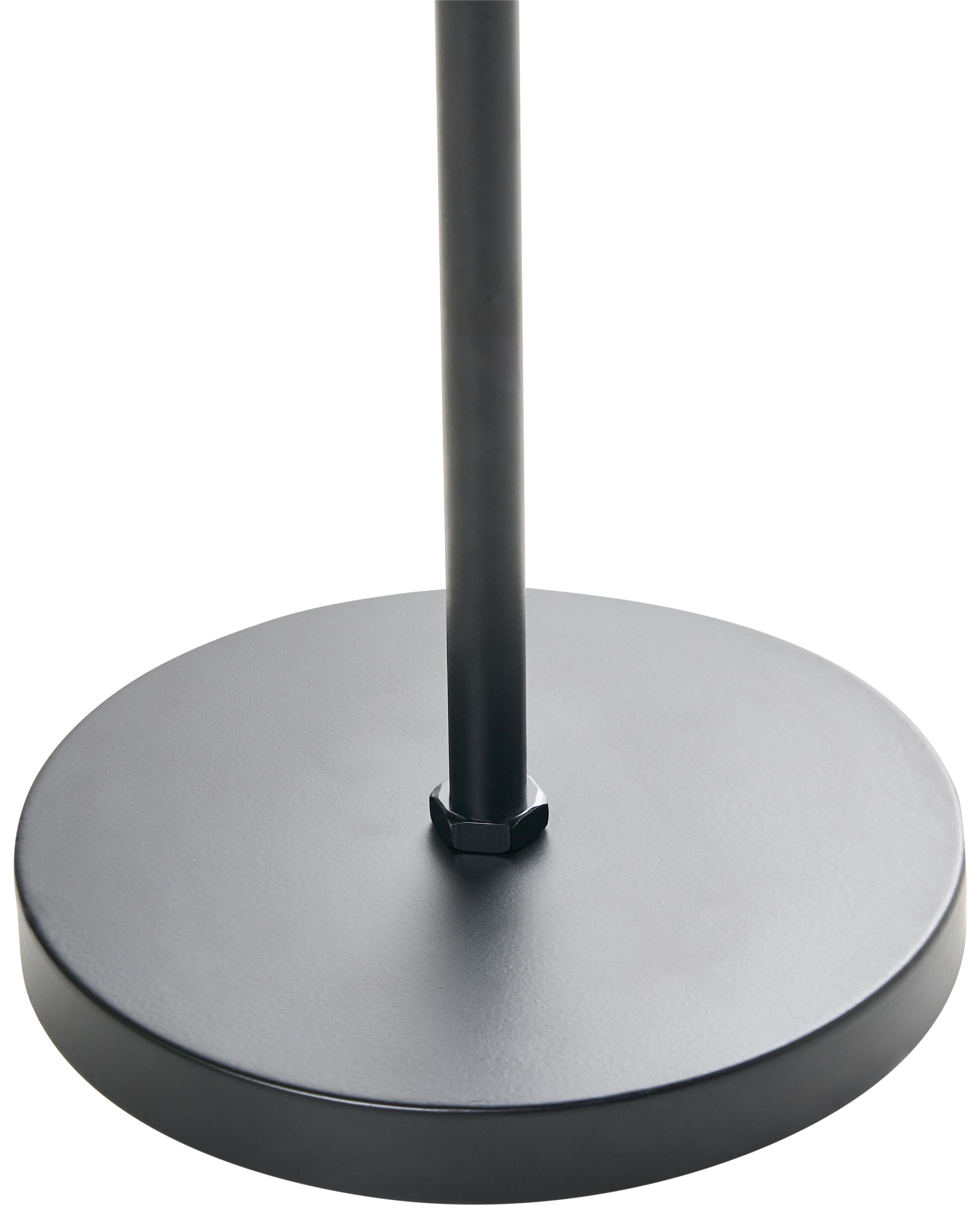 Solar LED-bollamp voor buiten LUMBE Zwart
