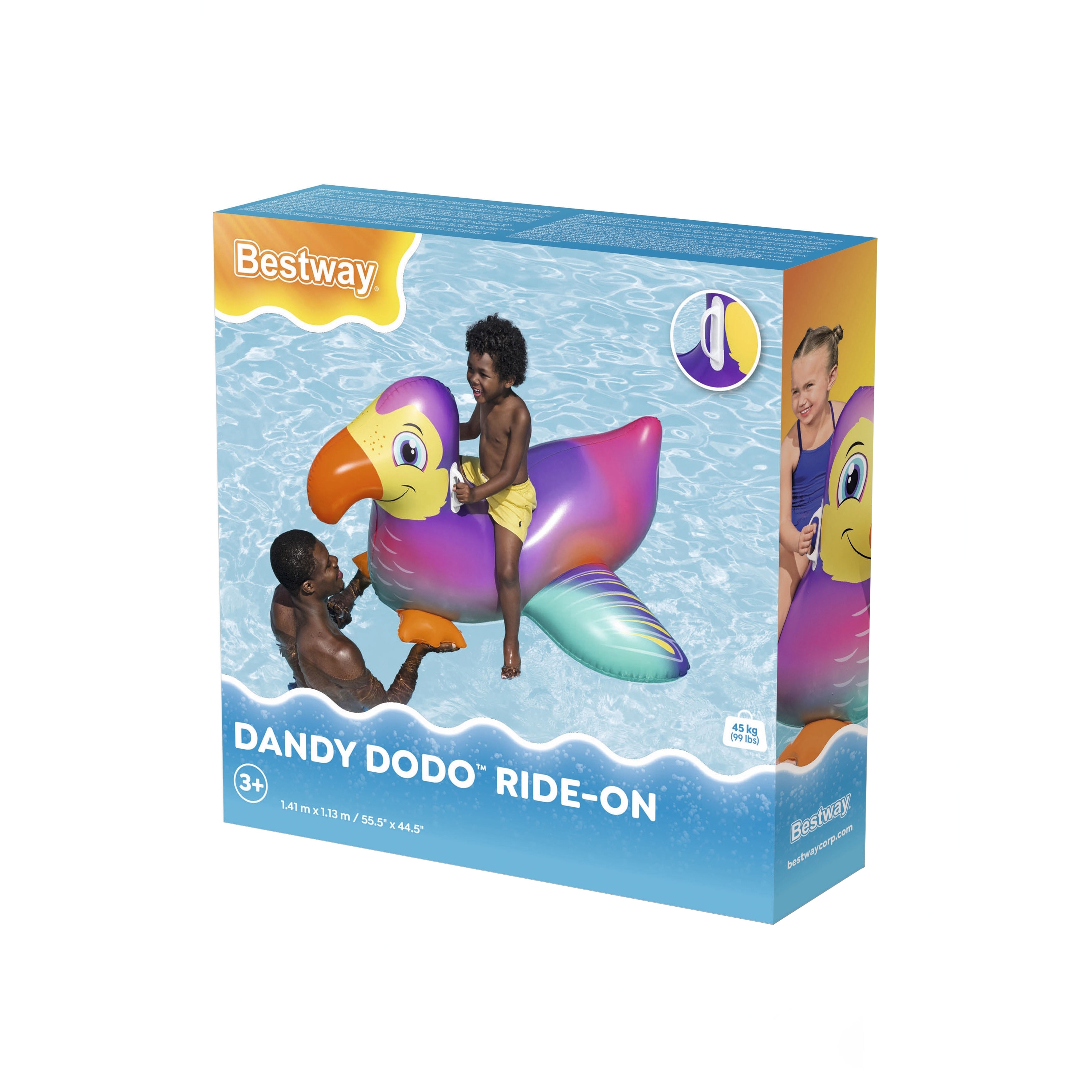 Schwimmtier Dandy Dodo 127 x 112 x 89 cm