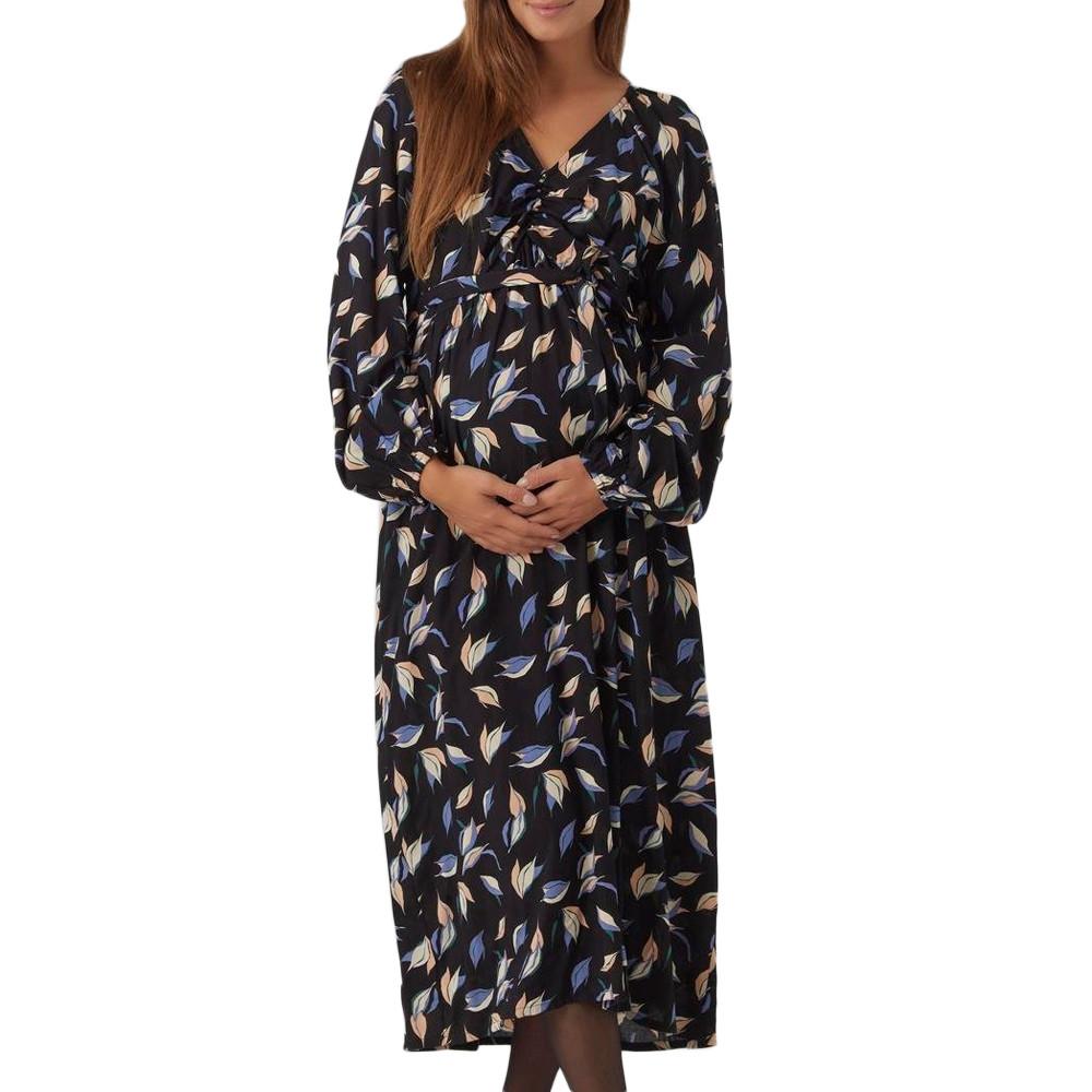Mamalicious Robe de grossesse Noire Femme Mamalicious Sola