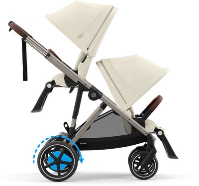 Cybex e-GAZELLE S Sportsvogn, Seashelle Beige/Taupe