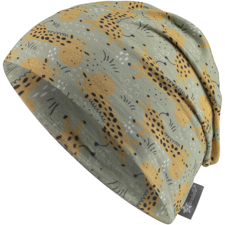 Sterntaler Slouch-Beanie Giraffen blassgrün