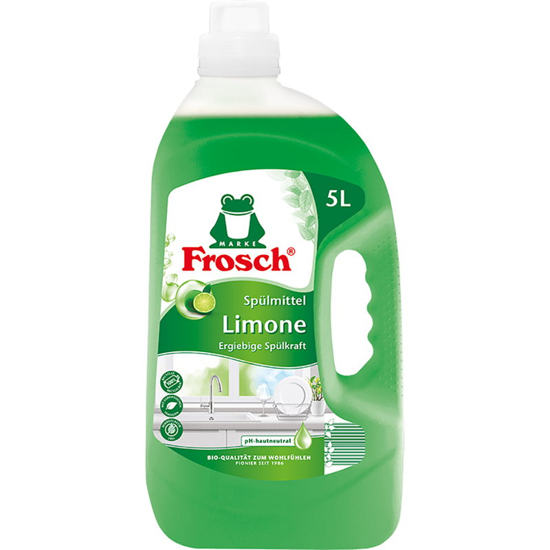 Frosch Geschirrspülmittel Limone, 5 l