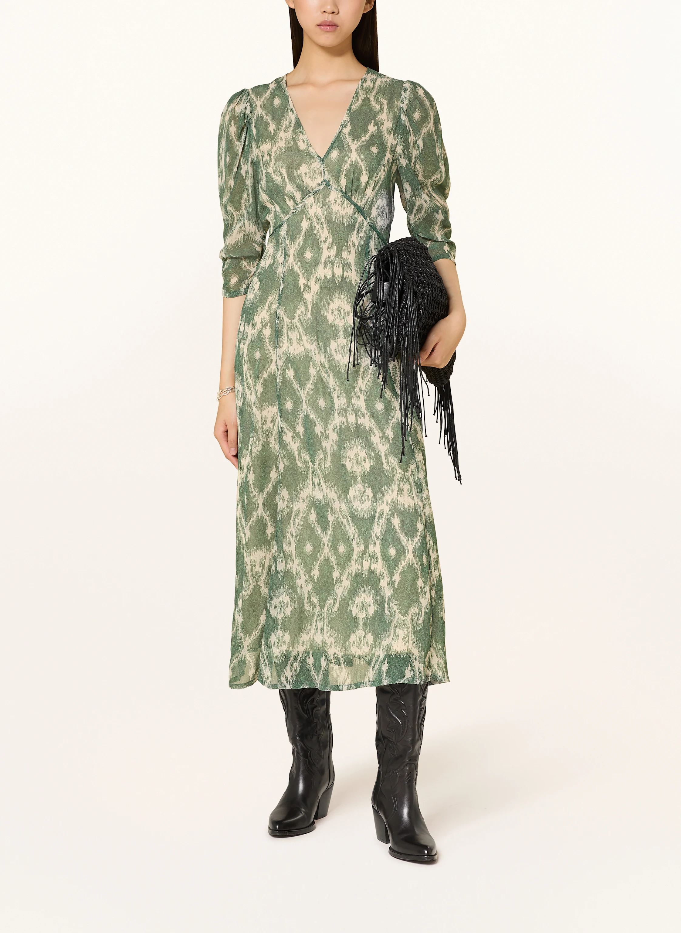 ba&sh Kleid MATSA mit 3/4-Arm