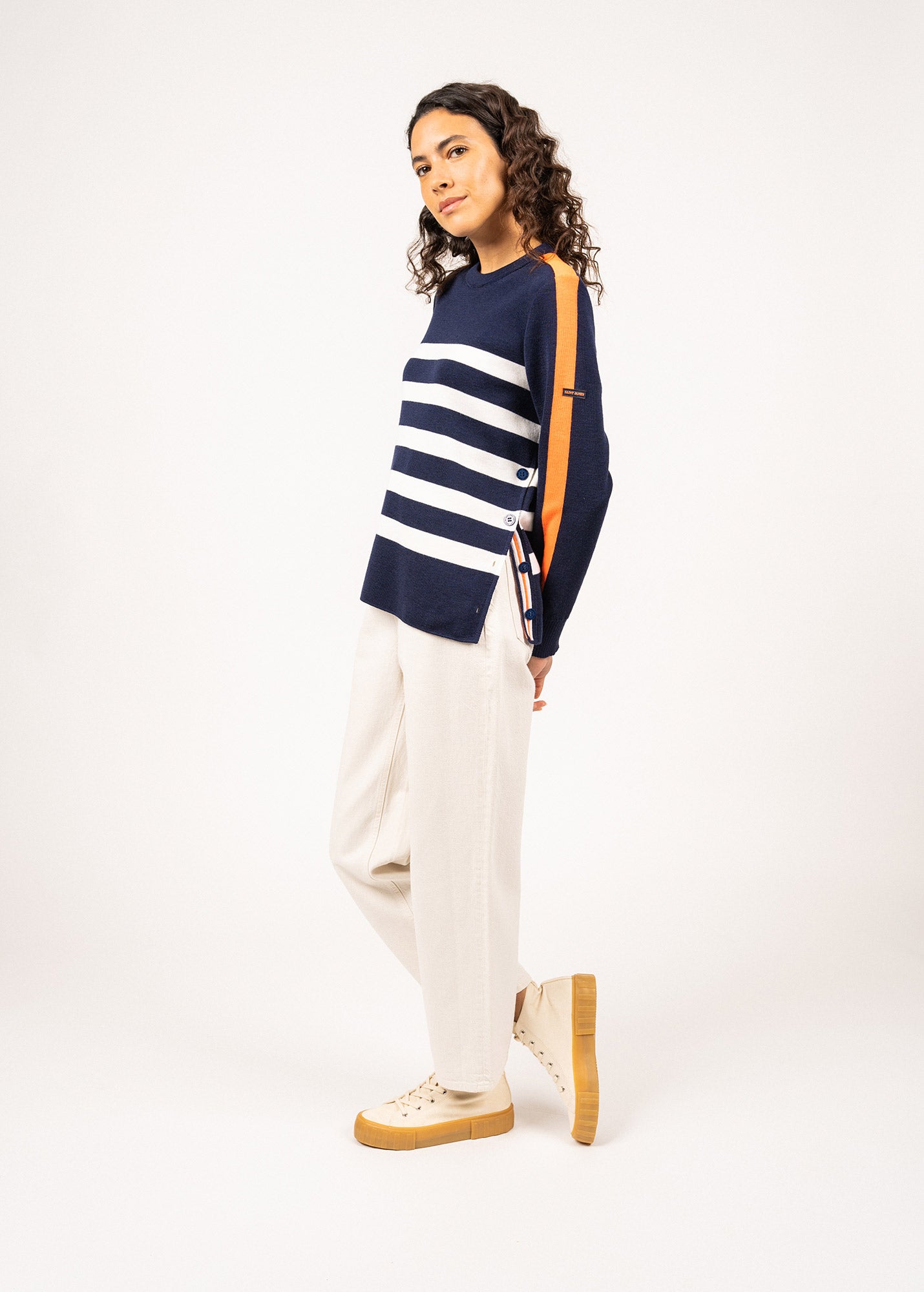Pull esprit marin rayé Chausey