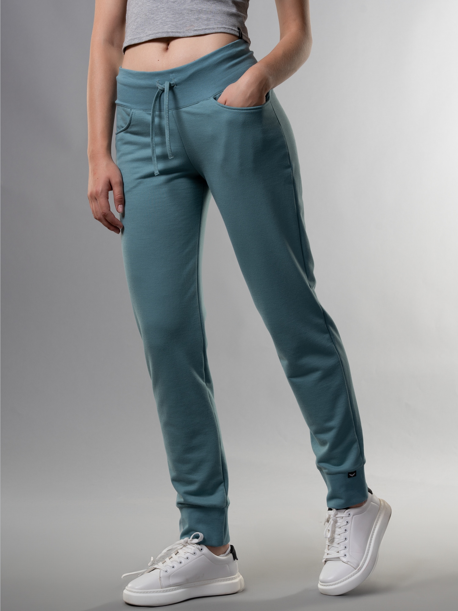 Jogginghose in leichter Sweat-Qualität Seegras