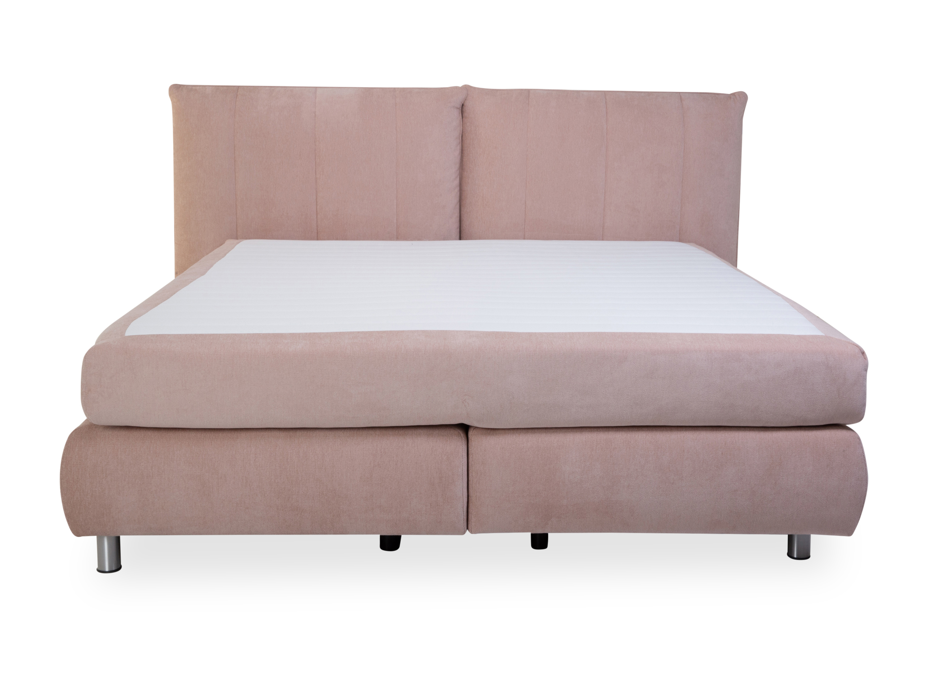 Boxspringbett MONDO DELUXE 160X200 H2\/H2 rosa