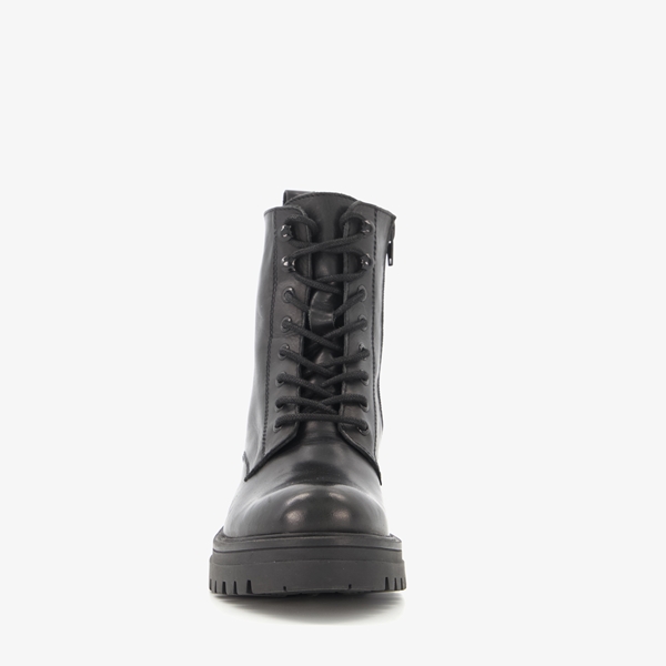 Harper leren dames boots zwart