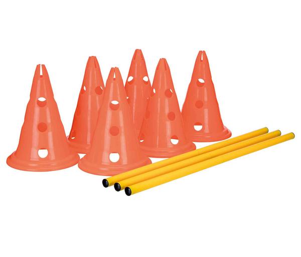 Trixie Pylonen-Hindernis-Set, 9-teilig