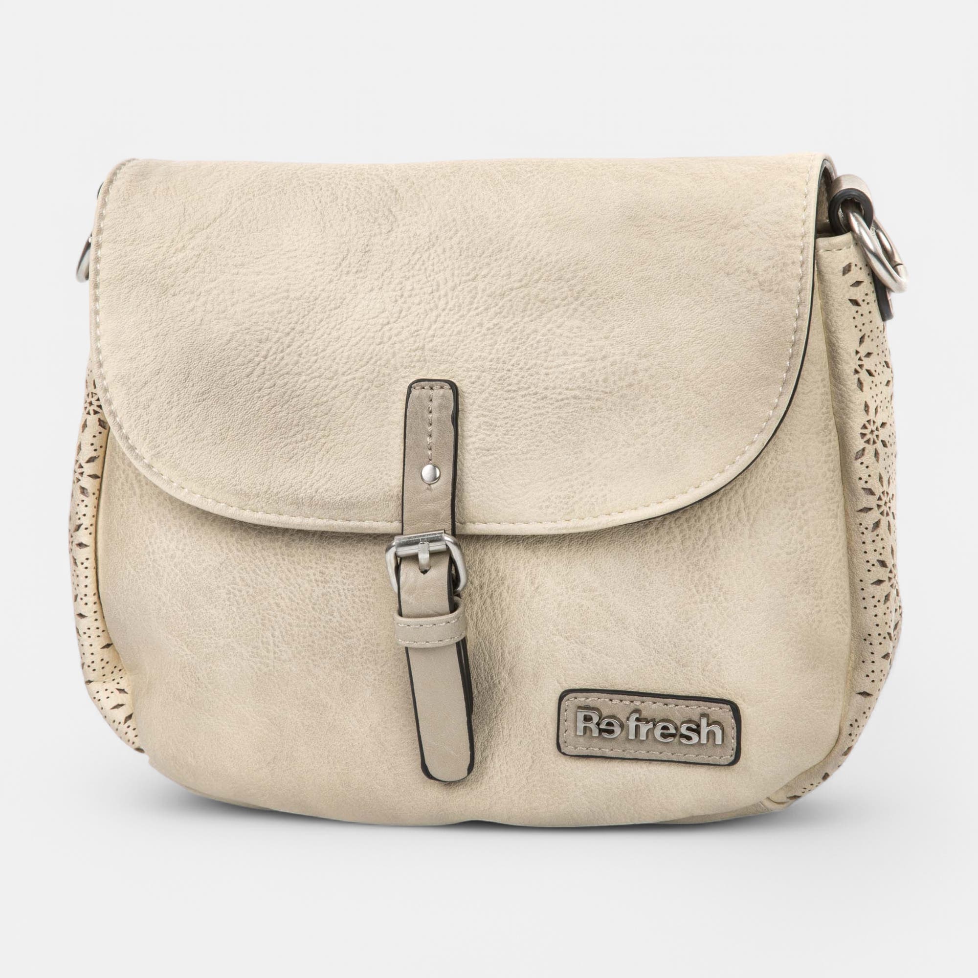 Sac bandoulière beige