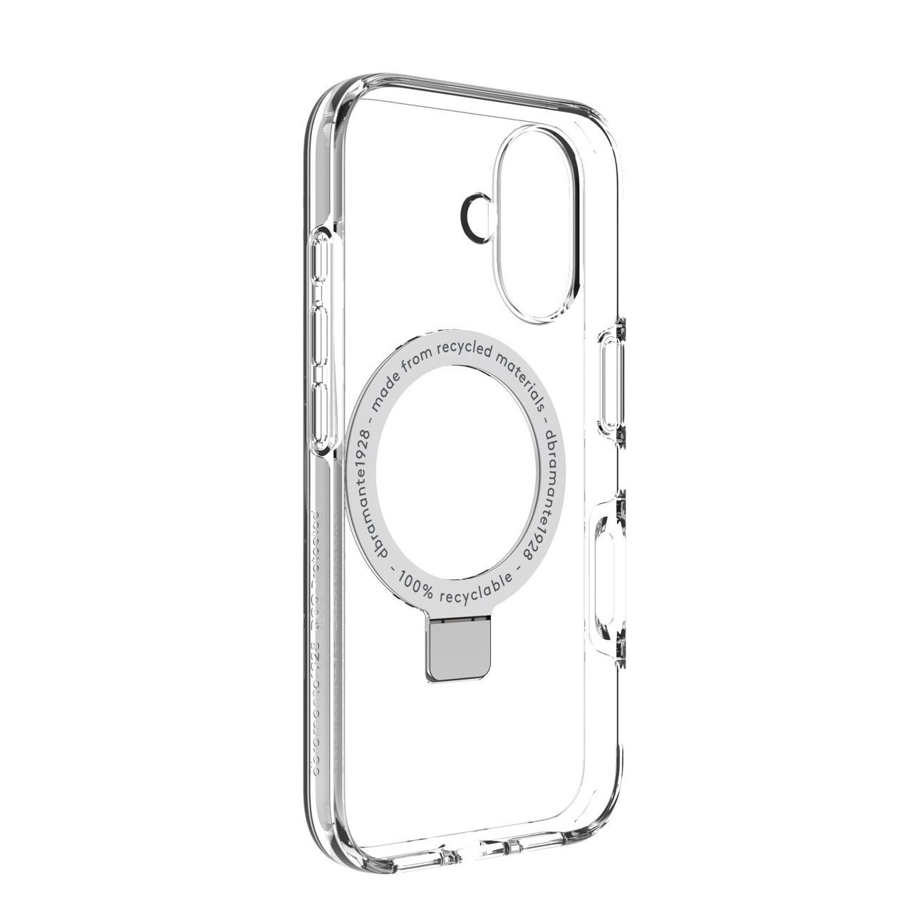 iPhone 16 Hardcase Hülle Clear Case Iceland Ultra D3O MagSafe Recycled (IUK1CL006292) - Transparent