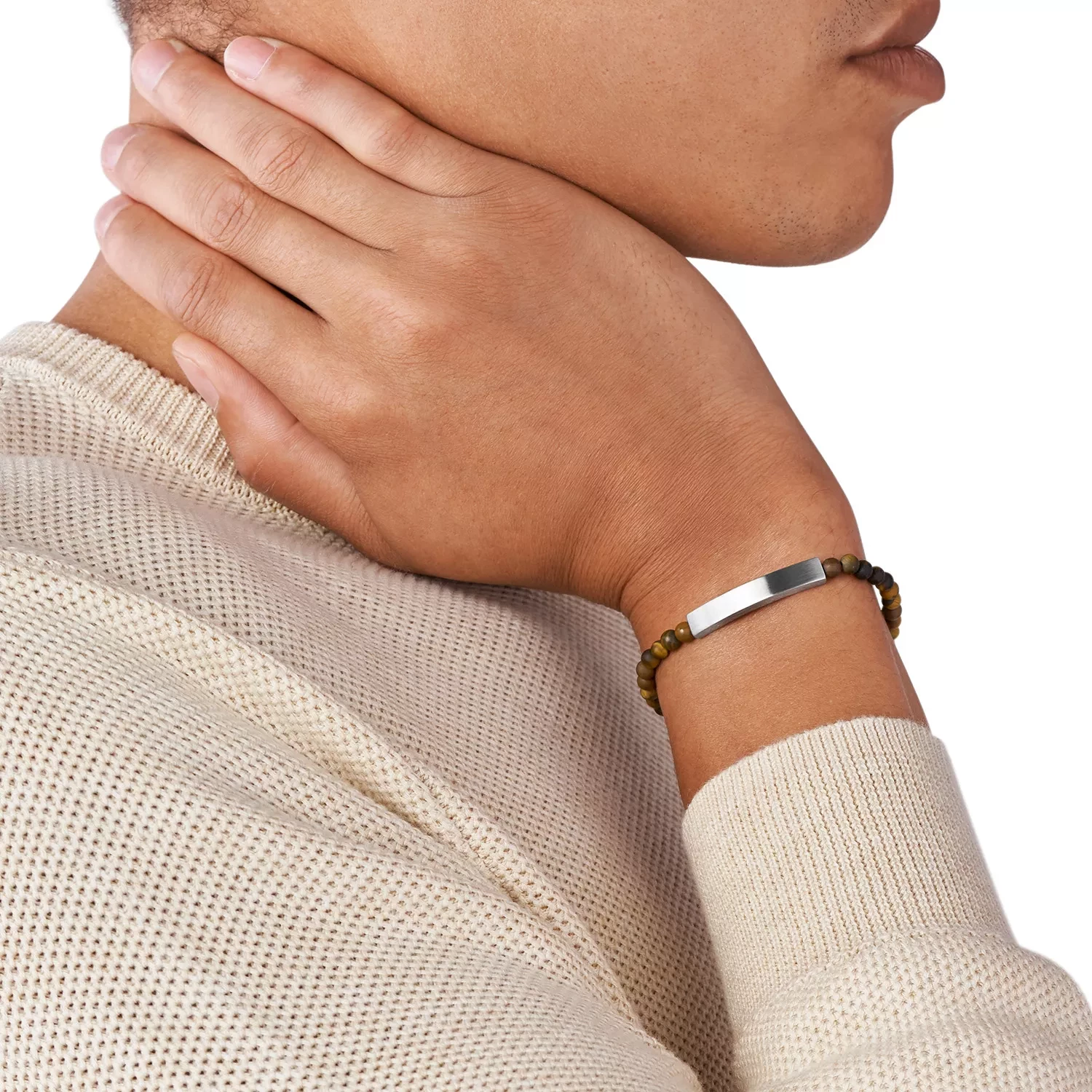 Fossil JF03176040 Armbånd Sten JF03176040