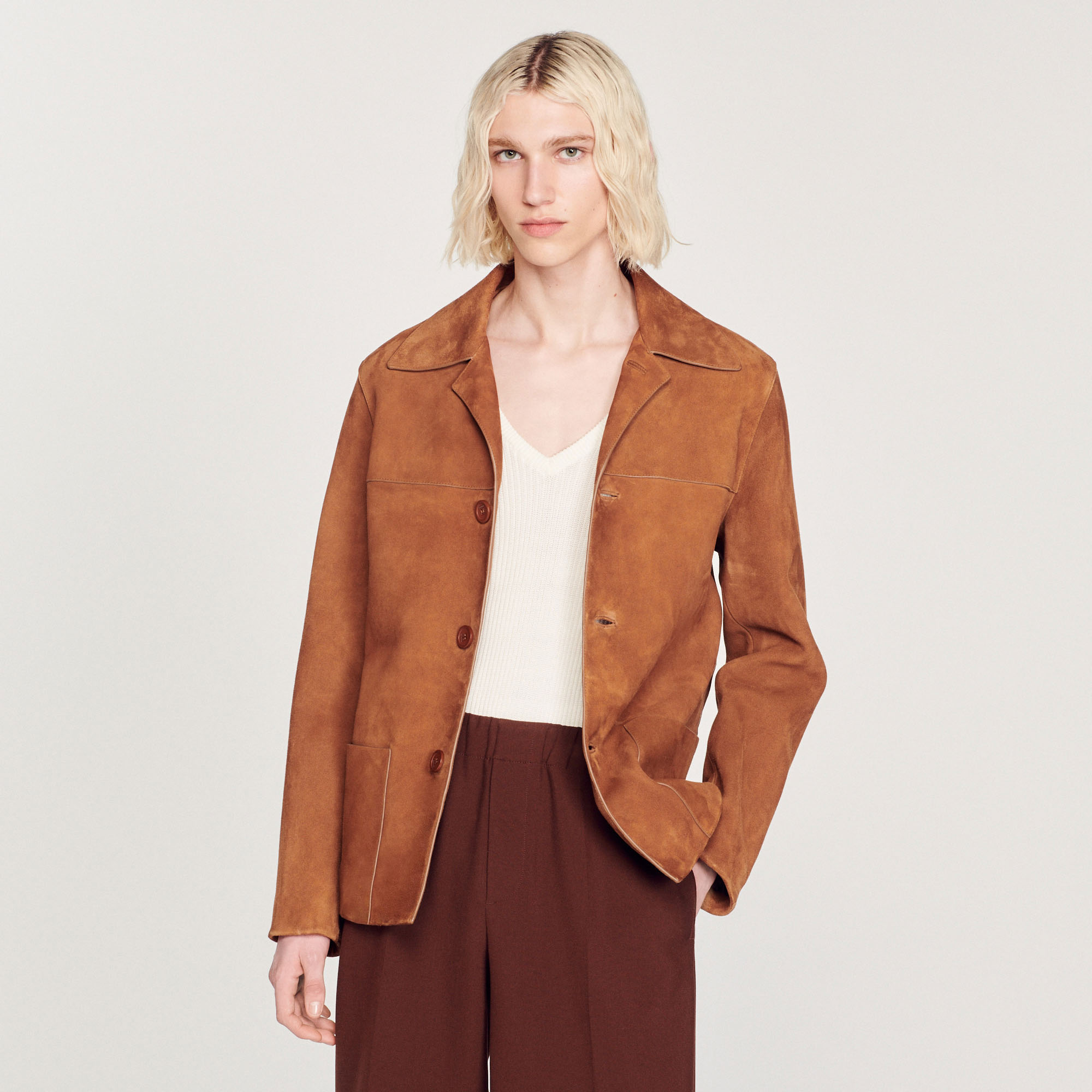 Veste en daim