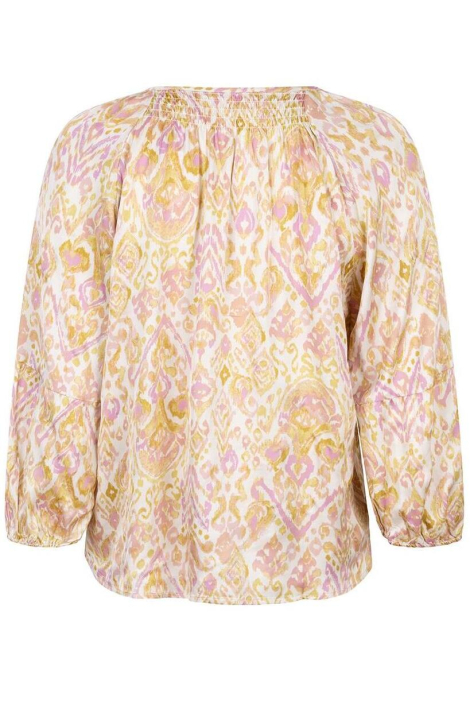 EsQualo multi color dames blouse