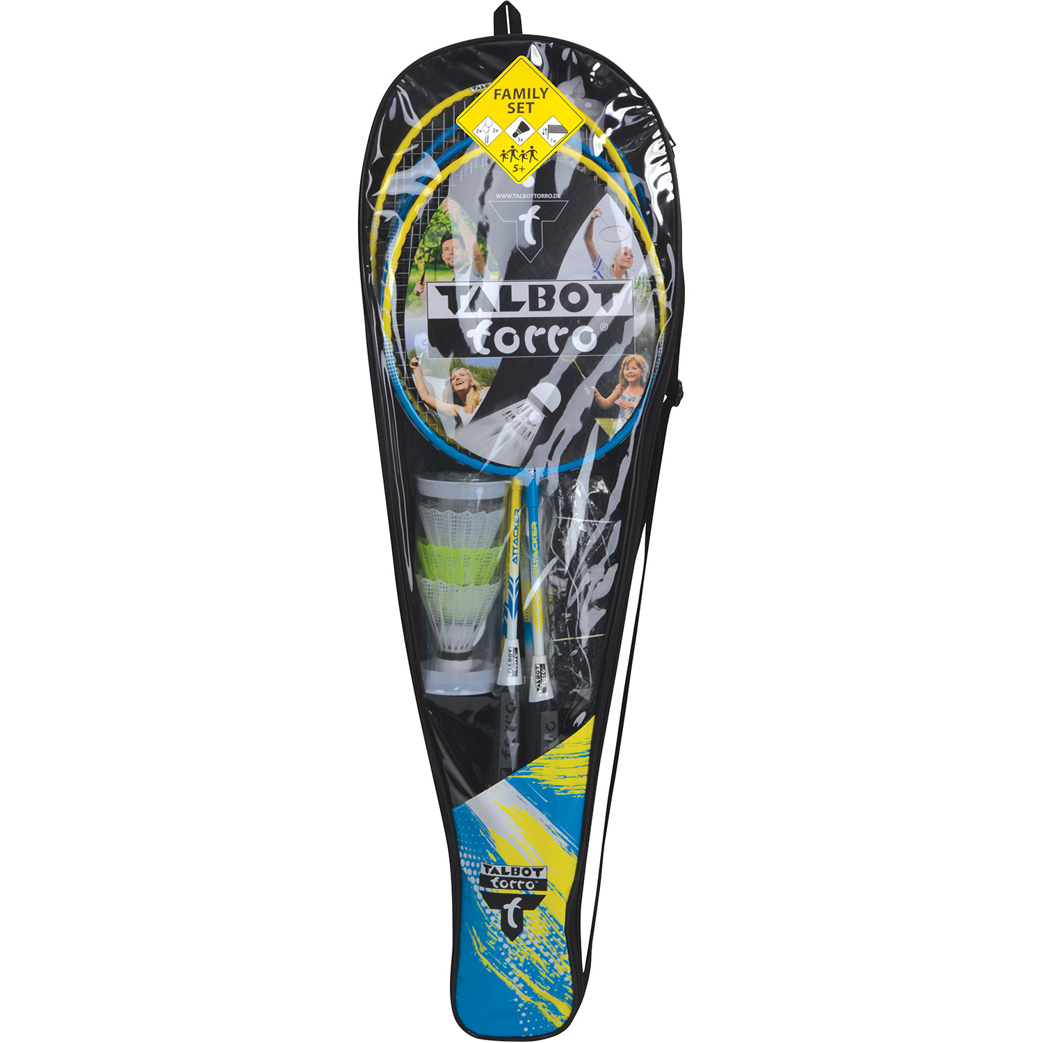 Talbot-Torro Family badmintonset met net