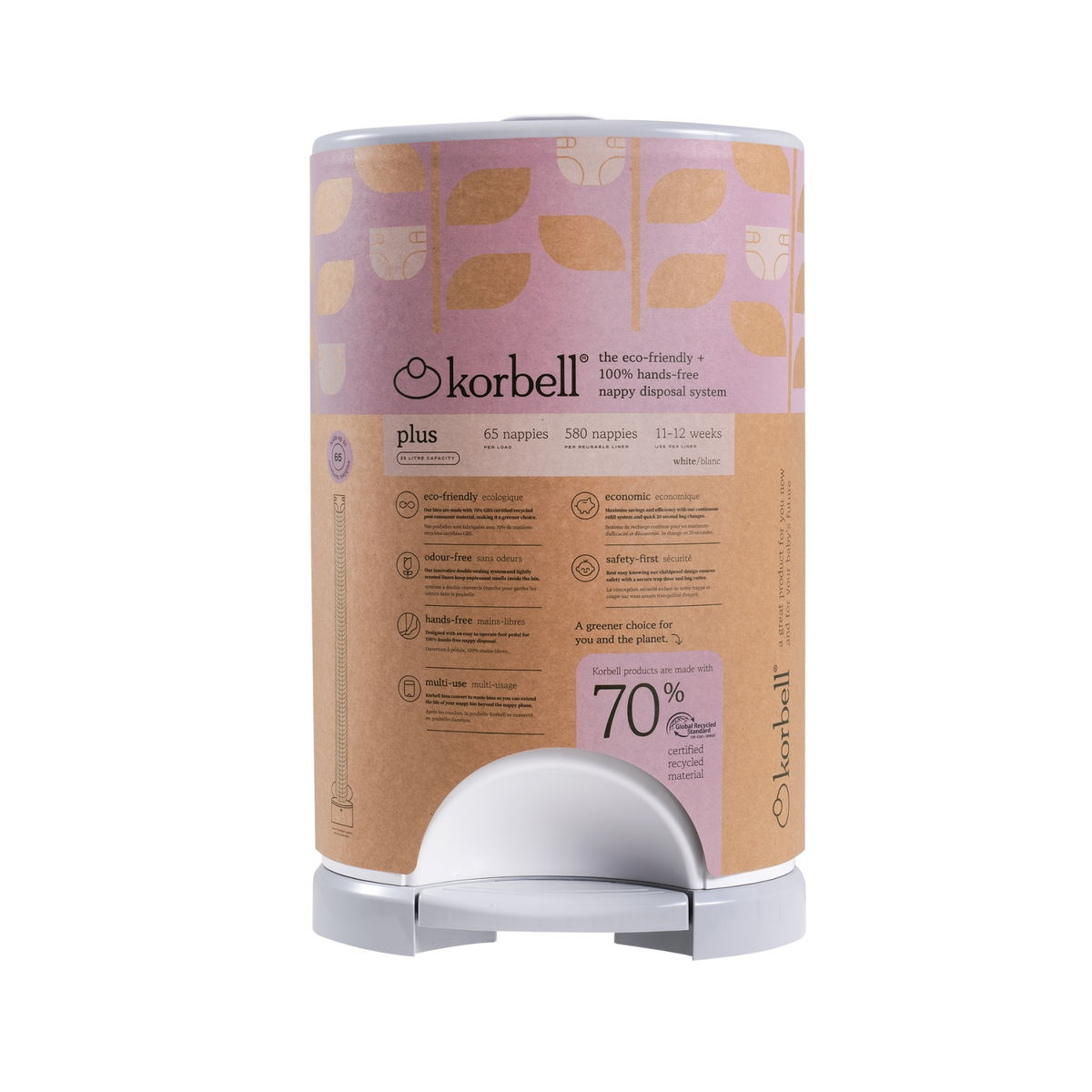 KorbellKorbell   Windeleimer Plus recycled Set 6er Pack